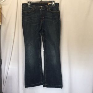 GAP Long and Lean Stretch Blue Jeans Sz 8A
